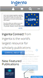 Mobile Screenshot of ingentaconnect.com